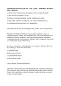 Chamberlain University NR-228 Exam 1 &lpar;pdf&rpar; &vert; 2026&sol;2027 &vert; Nutrition Q&A &vert; Nutrition
