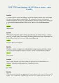 WGU C702 Exam Questions with 100&percnt; Correct Answers Latest Graded A&plus;