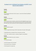 Xactimate Level 2 Certification Exam Questions with 100&percnt; Correct Answers Latest Graded A&plus;