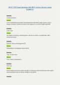 WGU C702 Exam Questions with 100&percnt; Correct Answers Latest Graded A&plus;