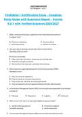 Firefighter I Certification Exam &ndash; Complete Study Guide with Questions and Verified Solutions &lpar;Version 9&period;0&period;1&rpar; &ndash; 2026&sol;2027 Firefighter Certification Review Guide