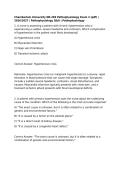 Chamberlain University NR-283 Pathophysiology Exam 2 &lpar;pdf&rpar; &vert; 2026&sol;2027 &vert; Pathophysiology Q&A &vert; Pathophysiology