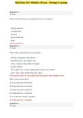 BIOCHEM 210 Module 4 Exam &ndash; Portage Learning &vert; Questions and Correct Answers &vert; A&plus; Graded &vert; Latest Update