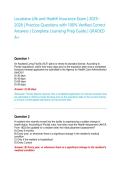  Louisiana Life and Health Insurance Exam Prep &vert; Study Guide & Practice Questions