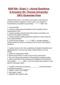 NUR 504 - Exam 1 &ndash; &lpar;2026&rpar; Actual Questions&NewLine;& Answers &lpar;St&period; Thomas University&rpar;&NewLine;100&percnt; Guarantee Pass&NewLine;