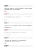 BIOCHEM 210 Module 7 Exam &ndash; Portage Learning &vert; Questions and Correct Answers &vert; A&plus; Graded &vert; Latest Update