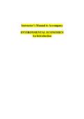  Solution manual for Environmental Economics&comma; An Introduction&colon; 2024 Release by  Martha K&period; Field &vert;ISBN&colon;9781266887390&vert;Guide A&plus;