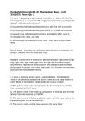 Chamberlain University NR-293 Pharmacology Exam 1 &lpar;pdf&rpar; &vert; 2026&sol;2027 &vert; Pharmacology Q&A &vert; Pharmacology