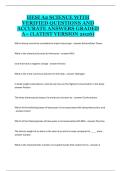 HESI A2 Science &ndash; Complete Review&comma; Practice Questions&comma; and Nursing Entrance Exam Study Guide