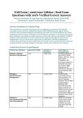 NAB CORE Examination &ndash; National Association of Long-Term Care Administrator Boards &lpar;NAB&rpar; &ndash; 2026&sol;2027 Edition &ndash; Verified Questions and Answers