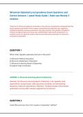 Wisconsin Optometry Jurisprudence Exam Study Guide &vert; Latest State Law Review