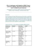 CR-21 Landscapes and Irrigation AZROC Exam &ndash; Arizona Registrar of Contractors &lpar;AZROC&rpar; Commercial Landscaping and Irrigation &ndash; 2026&sol;2027 Edition &ndash; Verified Questions and Answers