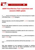 AEMT Final Review Test 3 questions and answers 2026 update