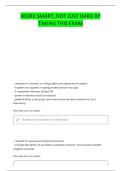 NWCA REVIEW QUESTIONS AND CORRECT ANSWERS