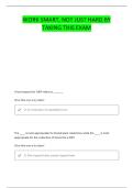NWCA PHLEBOTOMY TECHNICIAN CREDENTIAL EXAM QUESTIONS AND CORRECT ANSWERS