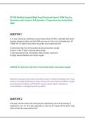 ATI RN Medical-Surgical Proctored Exam Study Guide &vert; 2026&ndash;2028 NGN Prep