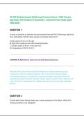ATI RN Medical-Surgical Proctored Exam Study Guide &vert; 2026&ndash;2028 NGN Prep