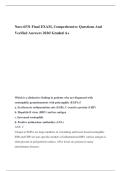 Nurs 6531 Final EXAM&comma; Comprehensive Questions And Verified Answers 2026&excl; Graded A&plus;