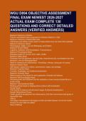 WGU D094 OBJECTIVE ASSESSMENT &NewLine;FINAL EXAM NEWEST 2026-2027 &NewLine;ACTUAL EXAM COMPLETE 130 &NewLine;QUESTIONS AND CORRECT DETAILED &NewLine;ANSWERS &lpar;VERIFIED ANSWERS&rpar;