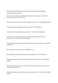 Water Treatment Operator Level 1 Sample Questions &lpar;Water Operator&NewLine;Certification Study Guide