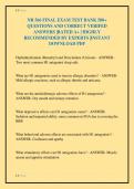 NR 566 FINAL EXAM TEST BANK 500&plus;&NewLine;QUESTIONS AND CORRECT VERIFED&NewLine;ANSWERS &vert;RATED A&plus; &vert; HIGHLY&NewLine;RECOMMENDED BY EXPERTS &vert;INSTANT&NewLine;DOWNLOAD PDF&NewLine;
