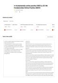 rn fundamentals online practice 2023 b&comma; ATI&lowbar; RN Fundamentals Online Practice 2023 B Question and verified Answers 
