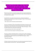 HESI V2 Mock Exam &ndash; Complete Practice Questions&comma; Study Guide&comma; and Nursing Entrance Exam Preparation