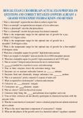 BIOS 242&colon; EXAM 2 CHAMBERLAIN ACTUAL EXAM PREP 2026 150&NewLine;QUESTIONS AND CORRECT DETAILED ANSWERS ALREADY A&NewLine;GRADED WITH EXPERT FEEDBACK&vert;NEW AND REVISED