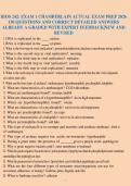 BIOS 242&colon; EXAM 1 CHAMBERLAIN ACTUAL EXAM PREP 2026&NewLine;150 QUESTIONS AND CORRECT DETAILED ANSWERS&NewLine;ALREADY A GRADED WITH EXPERT FEEDBACK&vert;NEW AND&NewLine;REVISED