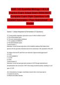 BIOD 102 Essential Biology II W&sol;Lab Practice Exam Actual Exam 2026&sol;2027 &vert; Complete Exam-Style Questions with Detailed Rationales &vert; Pass Guaranteed &ndash; A&plus; Graded
