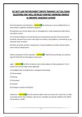 NC BLET LAW ENFORCEMENT DRIVER TRAINING &vert;ACTUAL EXAM QUESTIONS AND WELL DETAILED VERIFIED ANSWERS&vert;GRADED A&plus;&vert;NEWEST 2026&sol;2027 UPDATE
