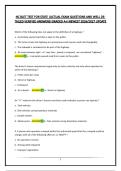 NC BLET TEST FOR STATE &vert;ACTUAL EXAM QUESTIONS AND WELL DETAILED VERIFIED ANSWERS&vert;GRADED A&plus;&vert;NEWEST 2026&sol;2027 UPDATE