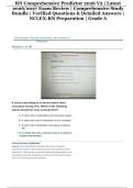 RN Comprehensive Predictor 2026 V2 &vert; Latest &NewLine;2026&sol;2027 Exam Review &vert; Comprehensive Study &NewLine; &vert; Verified Questions & Detailed Answers &vert; &NewLine;NCLEX-RN Preparation &vert; Grade A 