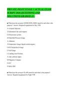 PRIVATE PILOT STAGE 1 ACTUAL EXAM&NewLine;SCRIPT 2026 QUESTIONS AND&NewLine;SOLUTIONS GRADED A&plus;