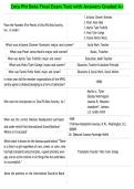Zeta Phi Beta Final Exam Test with Answers Graded A&plus;