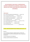 NUR 180 NEWEST 2026 EXAM 2 COMPREHENSIVE &NewLine;NURSING FUNDAMENTALS & MEDICAL-SURGICAL EXAM &NewLine;300 MULTIPLE CHOICE QUESTIONS WITH ANSWERS AND &NewLine;RATIONALES 