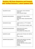 Hondros 160 Exam Questions and Answers&NewLine;with Verified Solutions &vert; Latest Updated 2026