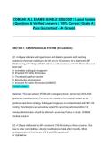 COMSAE ALL EXAMS BUNDLE 2026&sol;2027 &vert; Latest Update &vert; Questions & Verified Answers &vert; 100&percnt; Correct &vert; Grade A &vert; Pass Guaranteed - A&plus; Graded&NewLine;&NewLine;