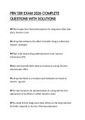 PRN 1381 EXAM 2026 COMPLETE&NewLine;QUESTIONS WITH SOLUTIONS&NewLine;