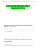PSYCHOLOGY 100 EXAM 1 QUESTIONS AND CORRECT ANSWERS