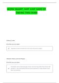 PSY 100 UKY EXAM 1 QUESTIONS AND CORRECT ANSWERS