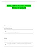 CSU PSY 100 EXAM 3 QUESTIONS AND CORRECT ANSWERS