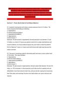 NUR 265 Exam 1 V1 V2 V3 Actual Exam 2026&sol;2027 &vert; Questions and Answers with Detailed Rationales &vert; Pass Guaranteed &ndash; A&plus; Graded&NewLine;&NewLine;