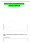 PSY 100 TEST 1 UKY ARCHER QUESTIONS AND CORRECT ANSWERS