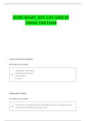 PSYCHOLOGY 100 CHAPTER 1 & 2 QUESTIONS AND CORRECT ANSWERS