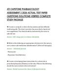 ATI CAPSTONE PHARMACOLOGY &NewLine;ASSESSMENT 1 2026 PRACTICE TEST SHEET &NewLine;FULL SOLUTIONS CORRECT ANSWERS &NewLine;PREPARATION SET