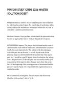 PRN 1381 STUDY GUIDE 2026 MASTER&NewLine;SOLUTION DIGEST