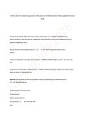 NURS 5355 Final Exam Questions And Correct Verified Answers New Updated Version 2026