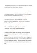 HESI A2 Reading Comprehension Actual Exam Complete Questions And Well Verified Answers New Updated Version 2025&sol;2026