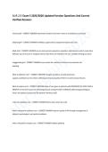 NUR 215 Exam 5 2025&sol;2026 Updated Version Questions And Correct Verified Answers